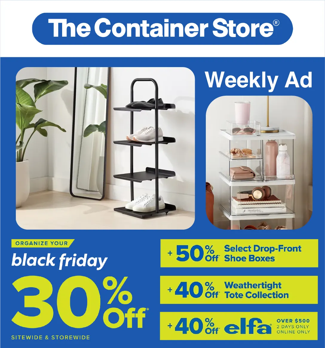 Weekly ad The Container Store from November 27 to December 10 2025 - Page 