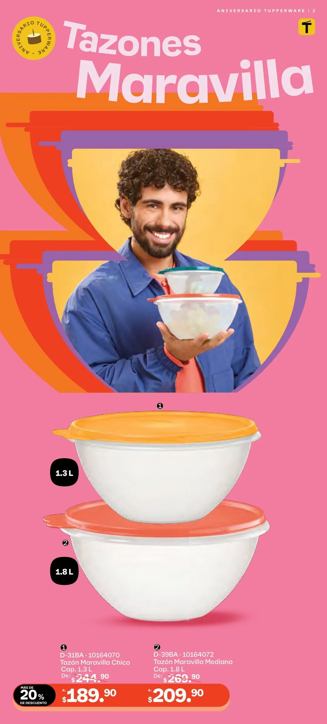 Catálogo de Tupperware Ofertas 22 de abril al 20 de mayo 2025 - Pagina 2