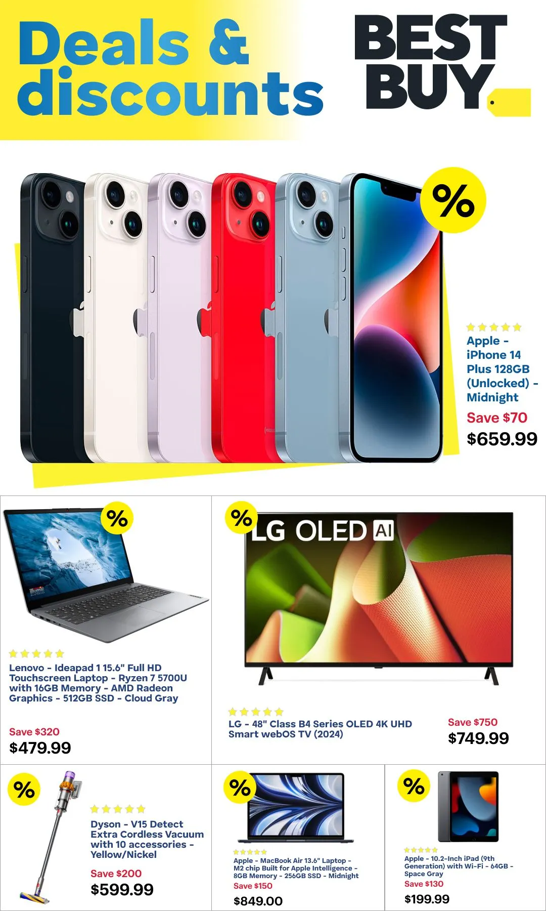 Weekly ad Best Buy sales from September 17 to September 30 2024 - Page 