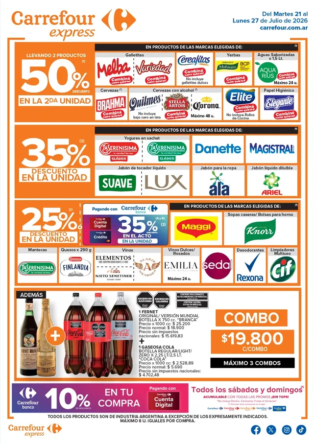 Ofertas de Carrefour Express Ofertas 21 de julio al 27 de julio 2026 - Página 2 del catálogo