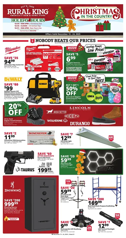 Weekly ad Rural King Sales from December 16 to December 24 2025 - Page
