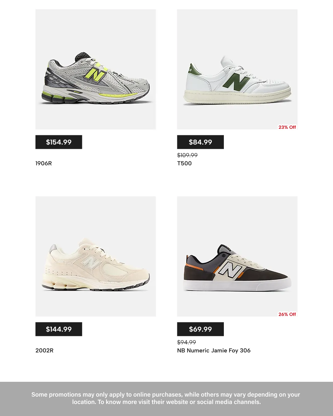 Weekly ad  New Balance Sales from April 15 to May 4 2026 - Page 2