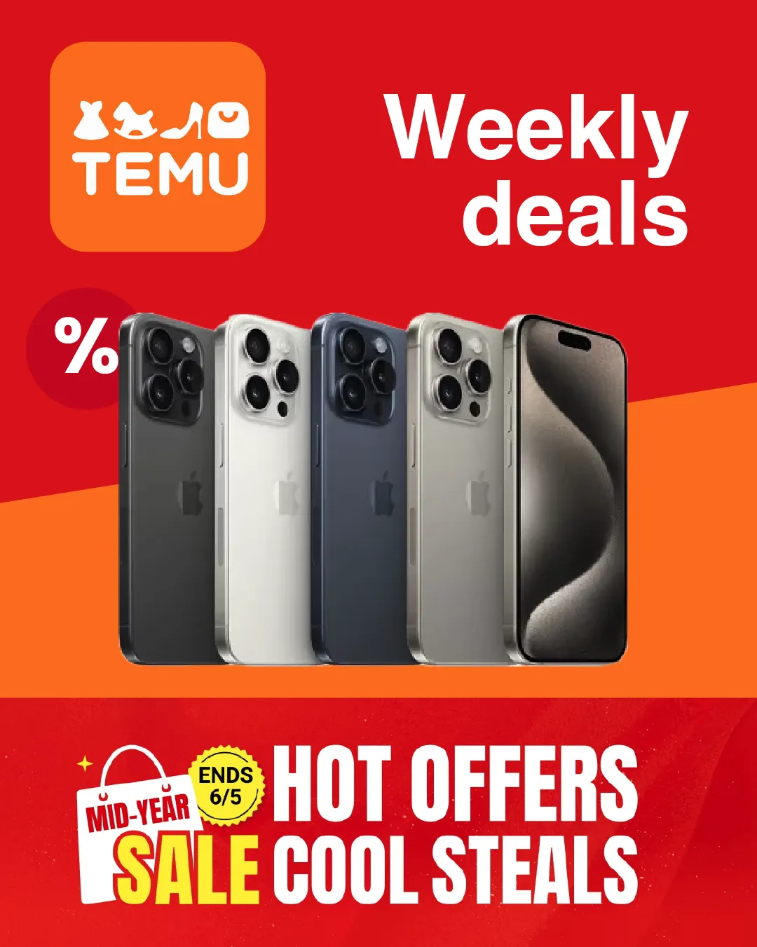 Weekly ad Temu Weekly Ad from May 28 to June 11 2025 - Page 