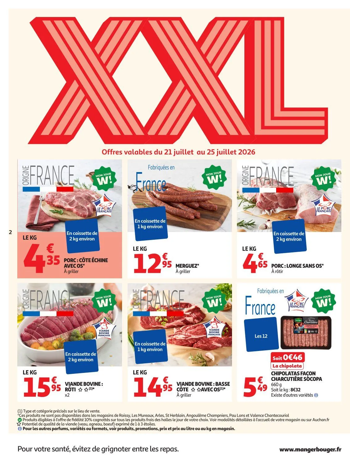 Catalogues Auchan du 21 juillet au 2 août 2026 - Catalogue page 2