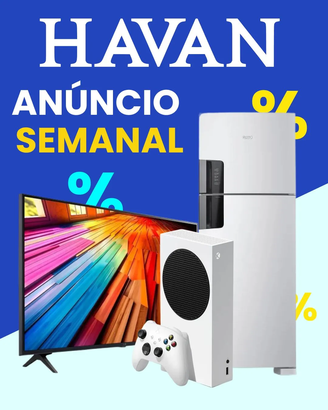 Encarte de Folhetos Havan 28 de fevereiro até 15 de março 2025 - Pagina 1