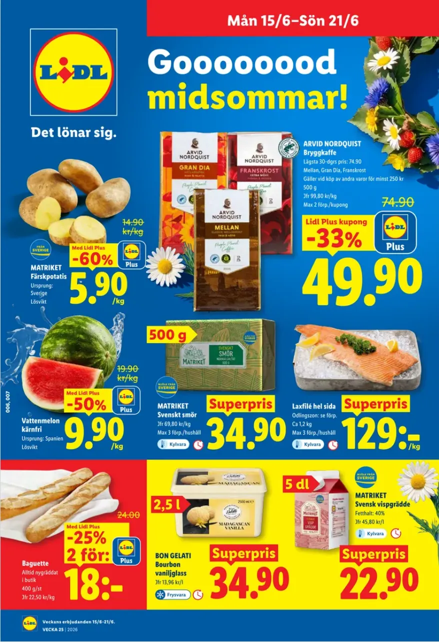 Senaste Lidl erbjudanden från 15 juni till 21 juni 2026 - Reklamblad sidor 2