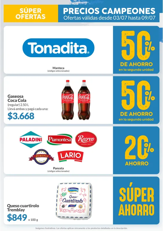 Ofertas de Ofertas Aiello Supermercados  5 de julio al 9 de julio 2026 - Página 2 del catálogo