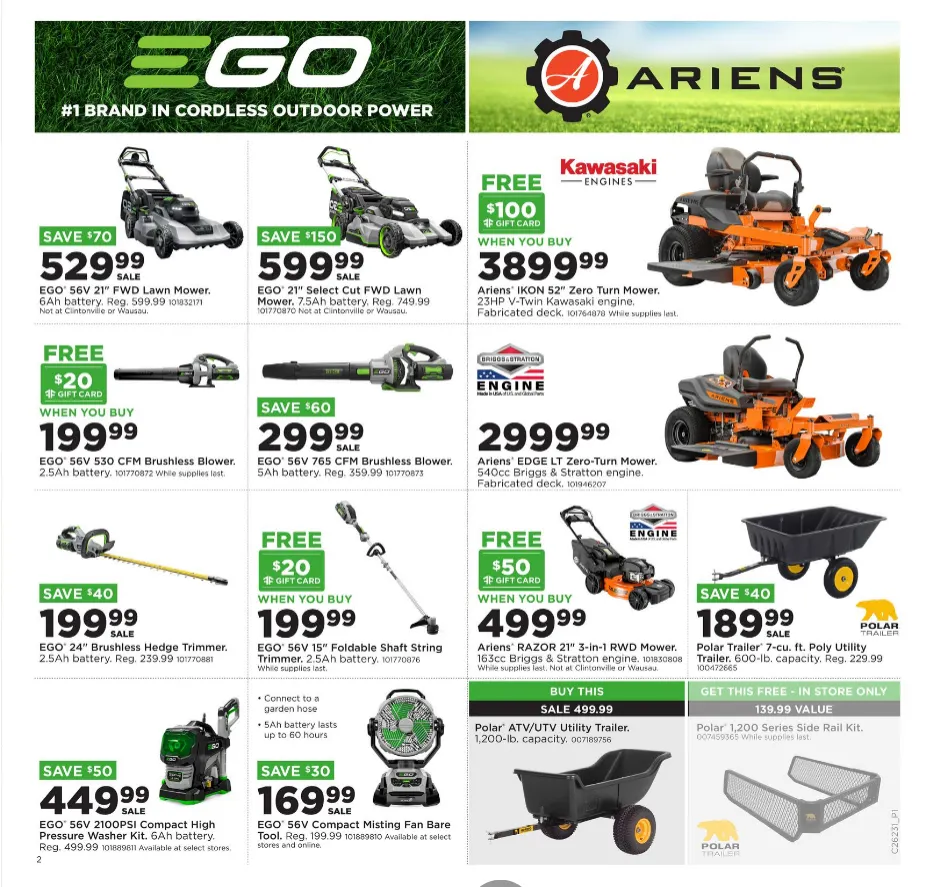 Weekly ad Fleet Farm Sales from June 1 to June 7 2026 - Page 2
