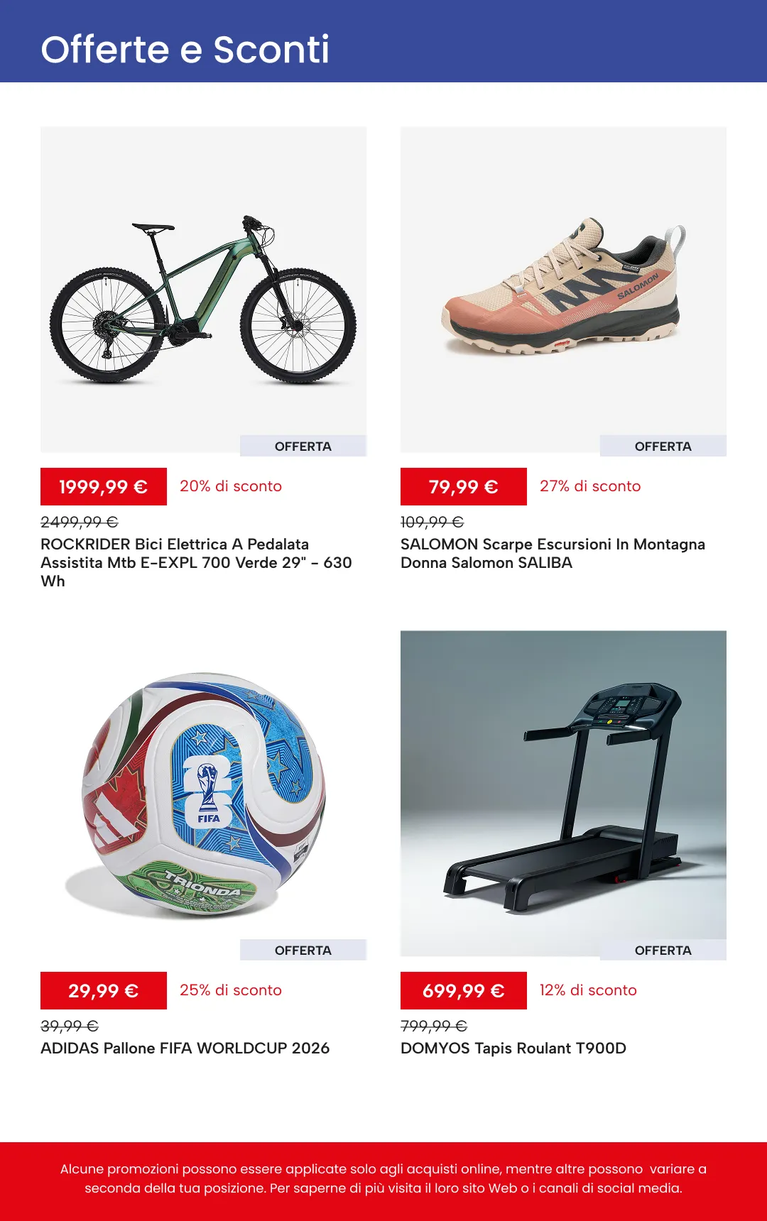 Decathlon Volantino da 18 maggio a 1 giugno di 2026 - Pagina del volantino 2