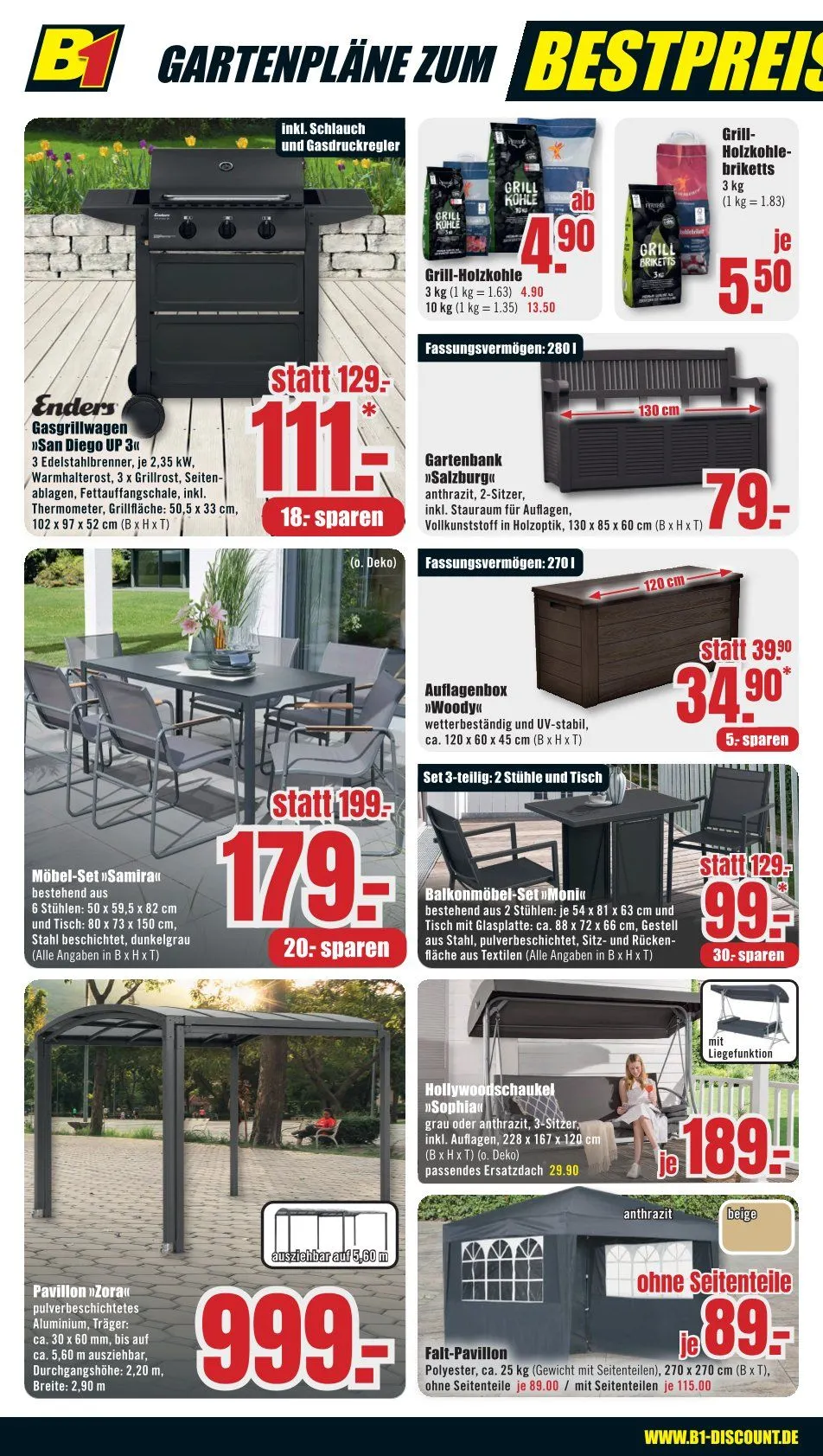 B1 Discount Baumarkt Prospekte von 19. Juli bis 25. Juli 2025 - Prospekt seite 2