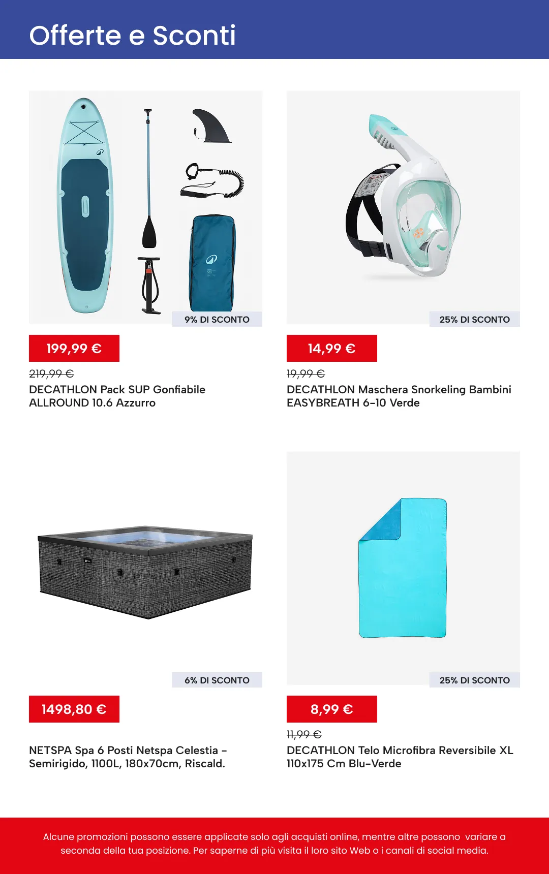  Decathlon Volantino da 29 giugno a 13 luglio di 2026 - Pagina del volantino 2