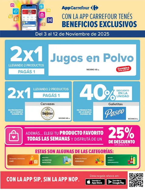 Ofertas de Ofertas Carrefour Market 3 de noviembre al 12 de noviembre 2025 - Página 2 del catálogo