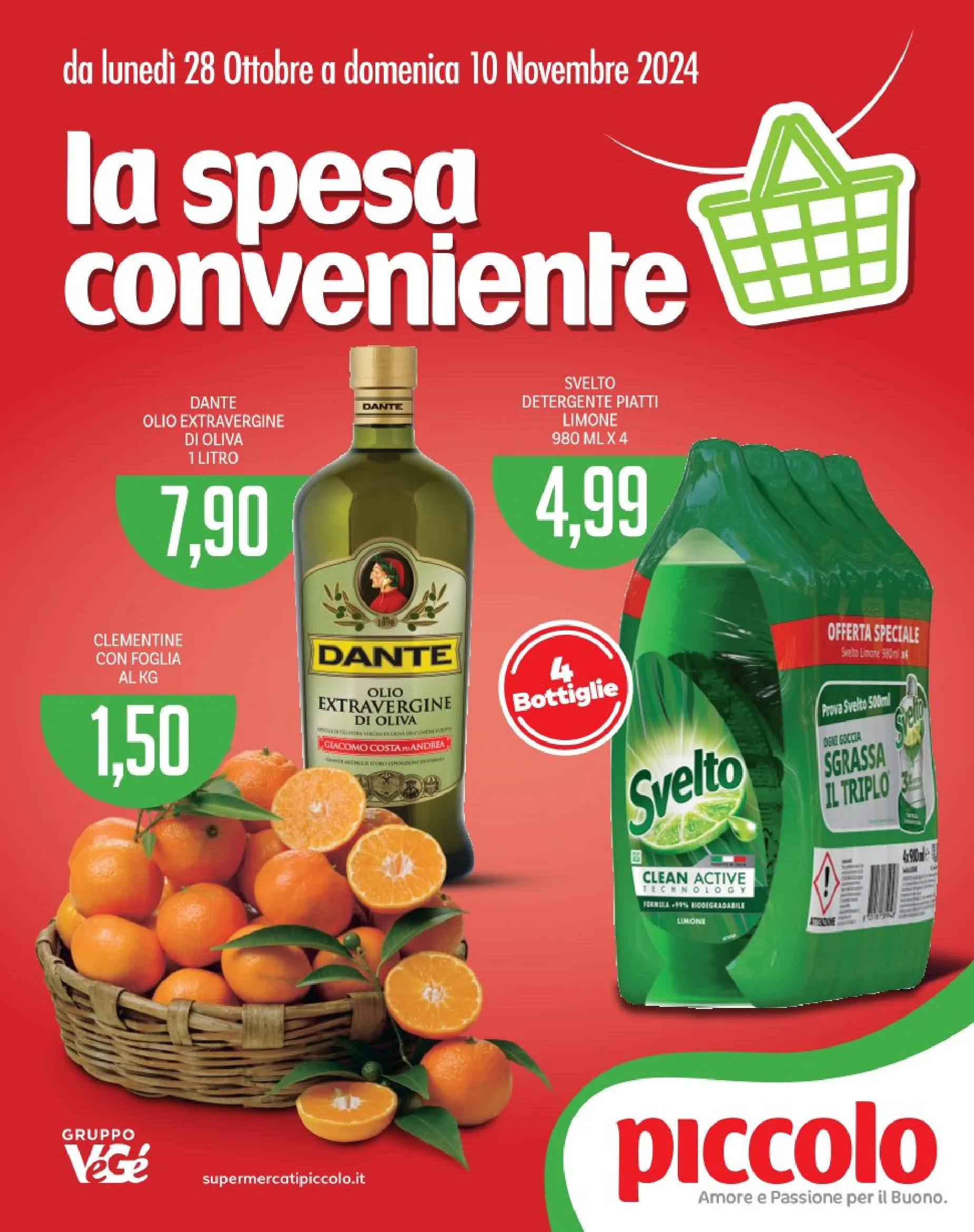 Volantini Piccolo da 28 ottobre a 10 novembre di 2024 - Pagina del volantino 1