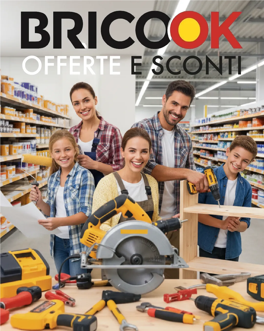 Brico Ok Volantino da 24 febbraio a 9 marzo di 2026 - Pagina del volantino 1