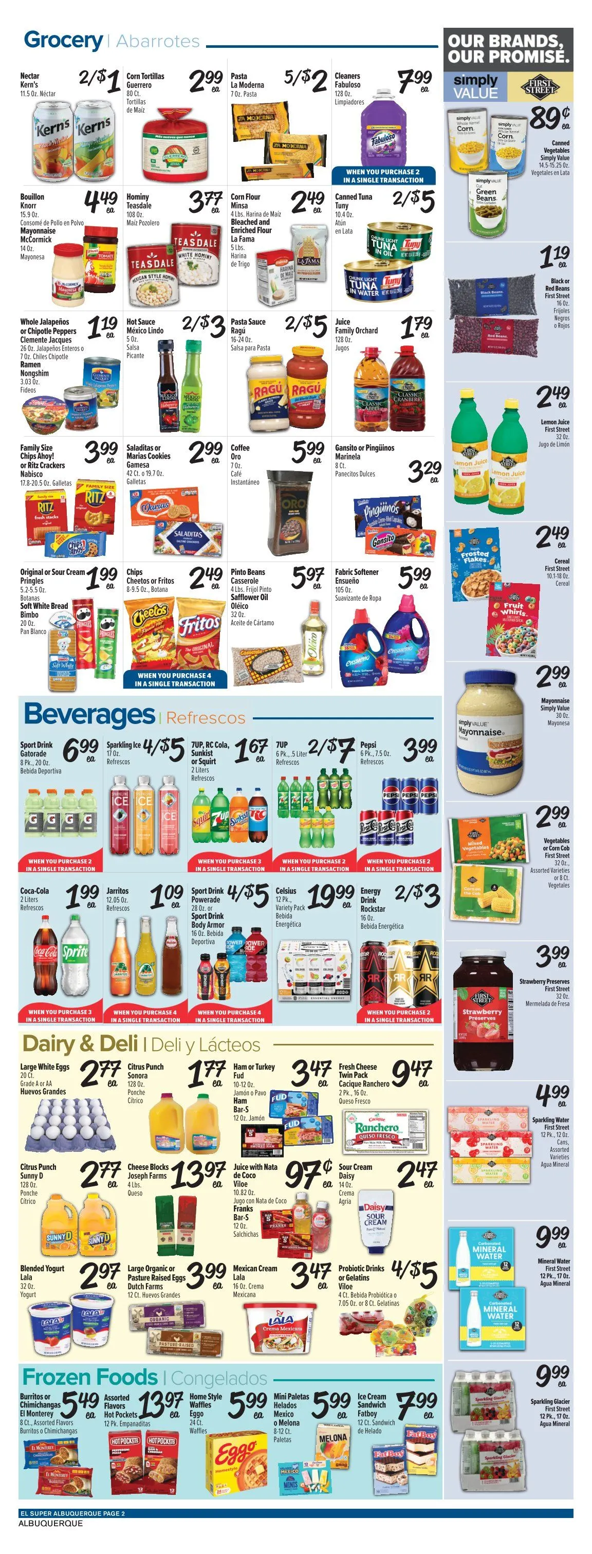 Weekly ad El Super Sales from July 22 to July 28 2026 - Page 2