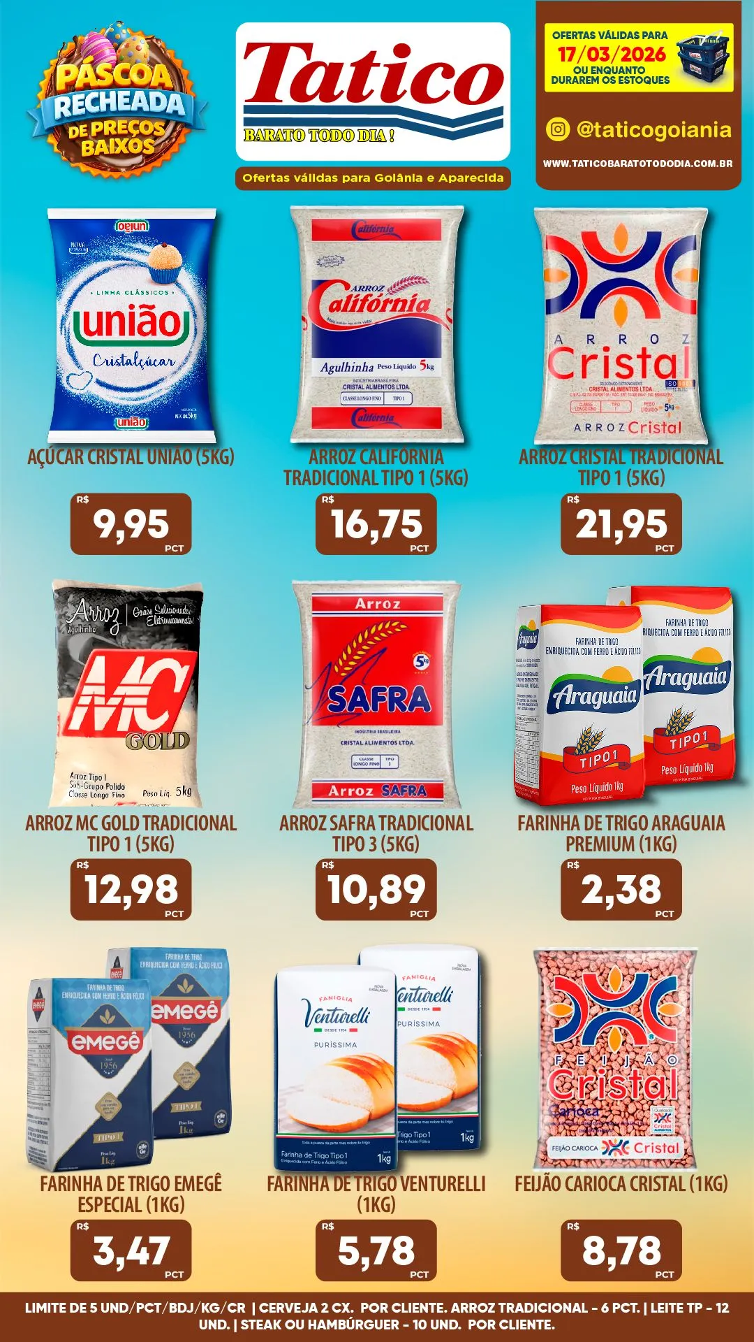 Encarte de Folhetos Tatico 17 de março até 17 de março 2026 - Pagina 