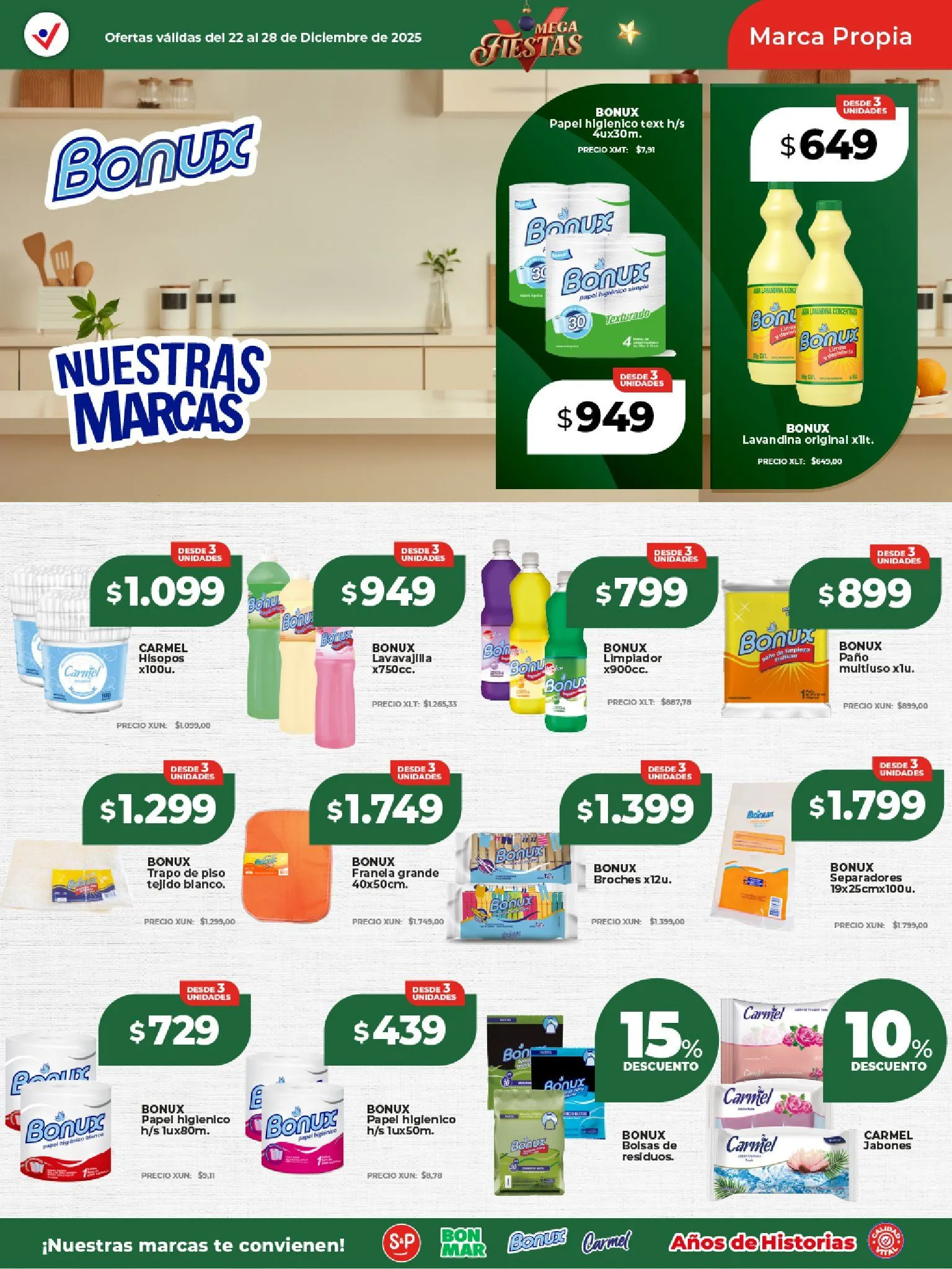 Ofertas de Ofertas Vital 22 de diciembre al 28 de diciembre 2025 - Página 2 del catálogo