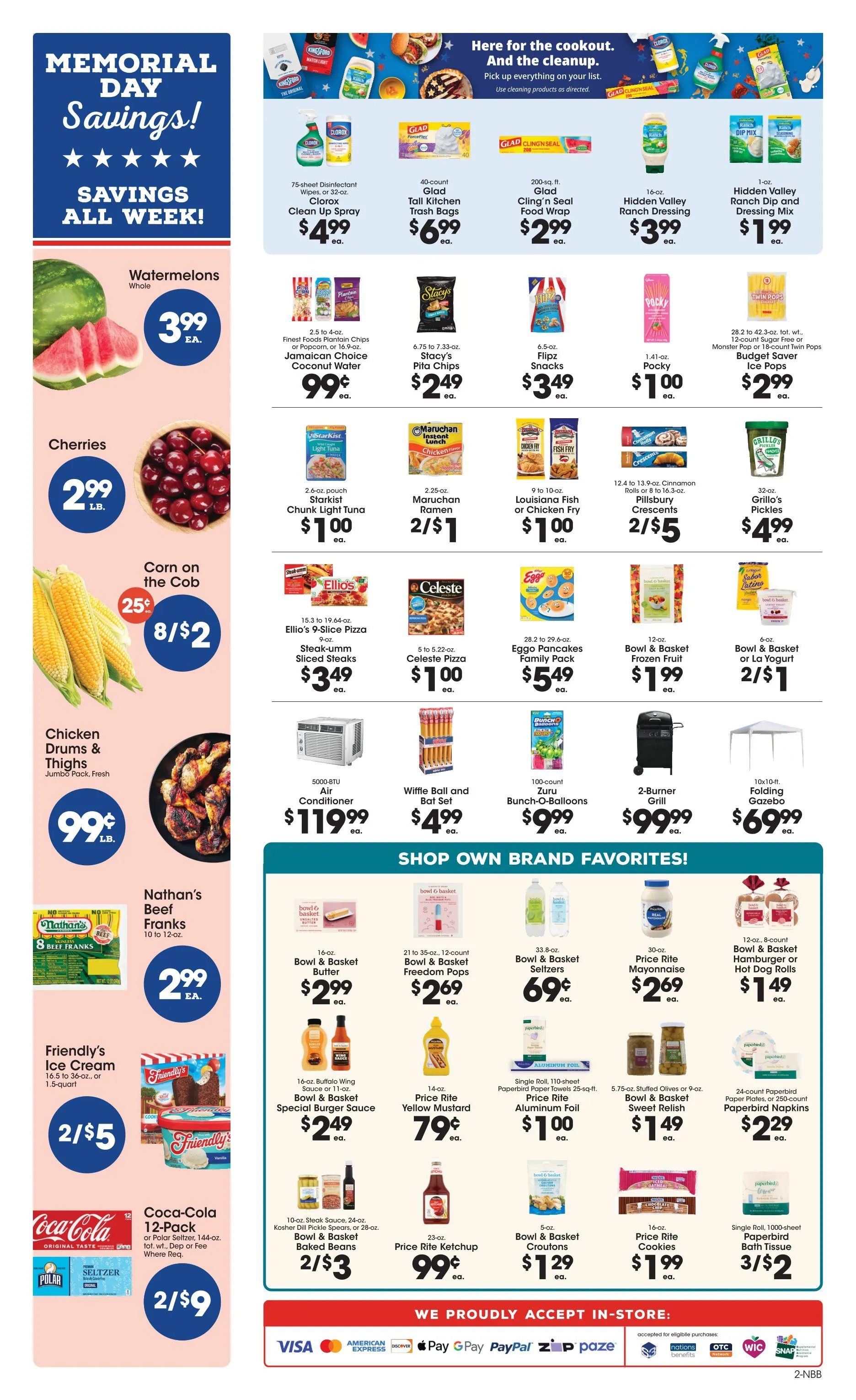 Weekly promotion Price Rite Sales spanning from May 22 to May 28 2026 - Page 2 for Catalogue 365
