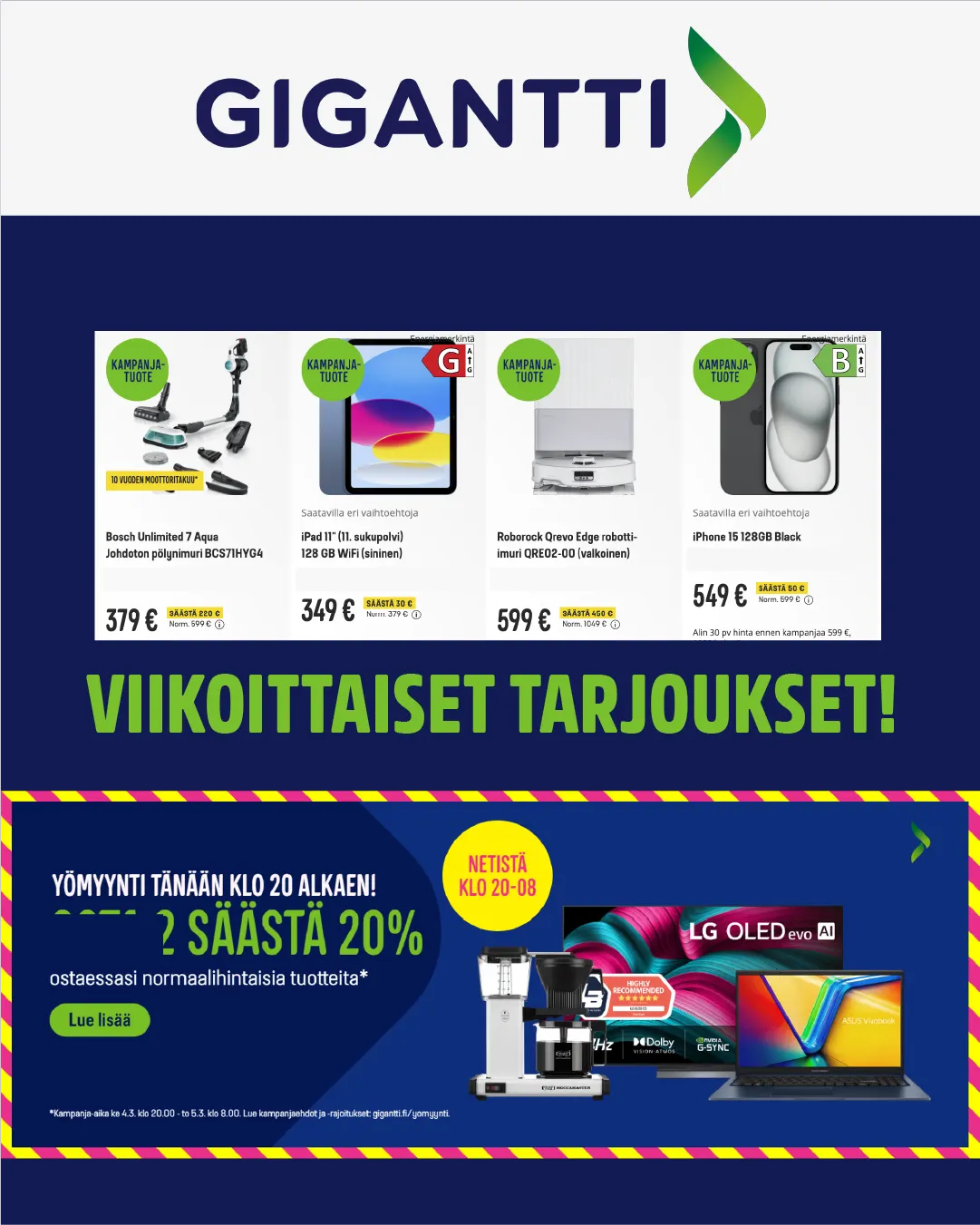 Deals voimassa alkaen 5. maaliskuuta - 19. maaliskuuta 2026 - Tarjouslehti sivu 