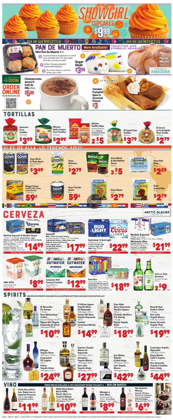 Weekly ad Vallarta Sales from October 1 to October 7 2025 - Page 2