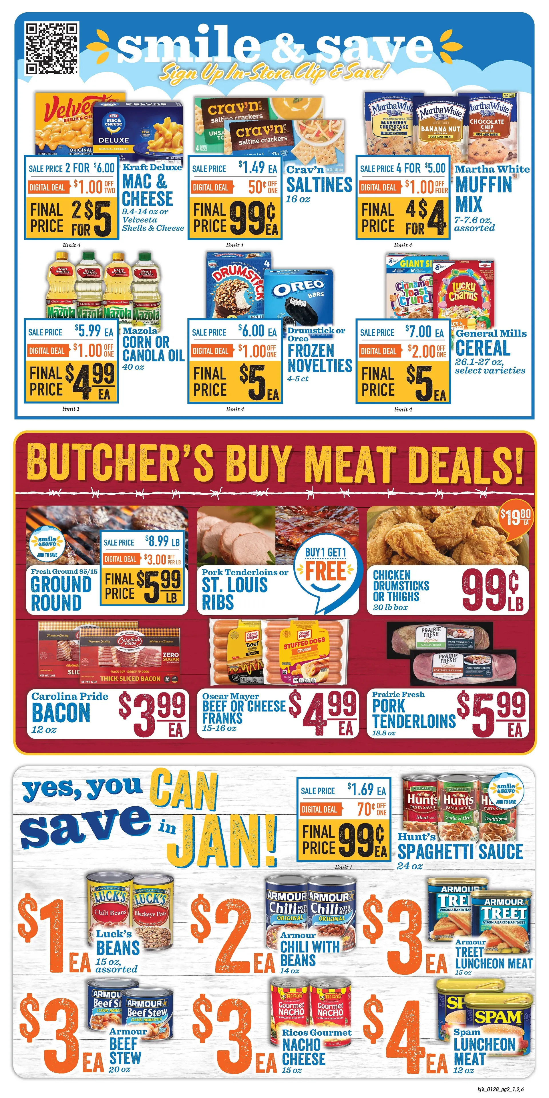 Weekly promotion KJ´s Market Sales spanning from January 28 to February 2 2026 - Page 2 for Catalogue 365