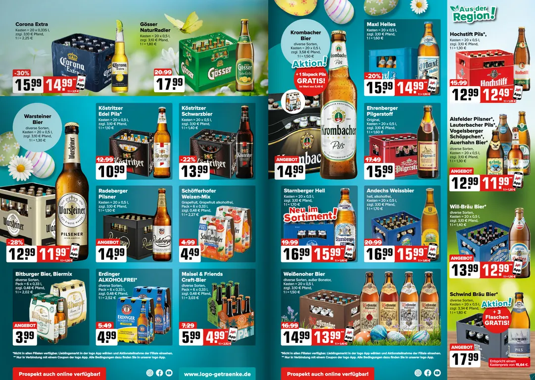 Logo Getränkemarkt Prospekte  von 23. März bis 28. März 2026 - Prospekt seite 2