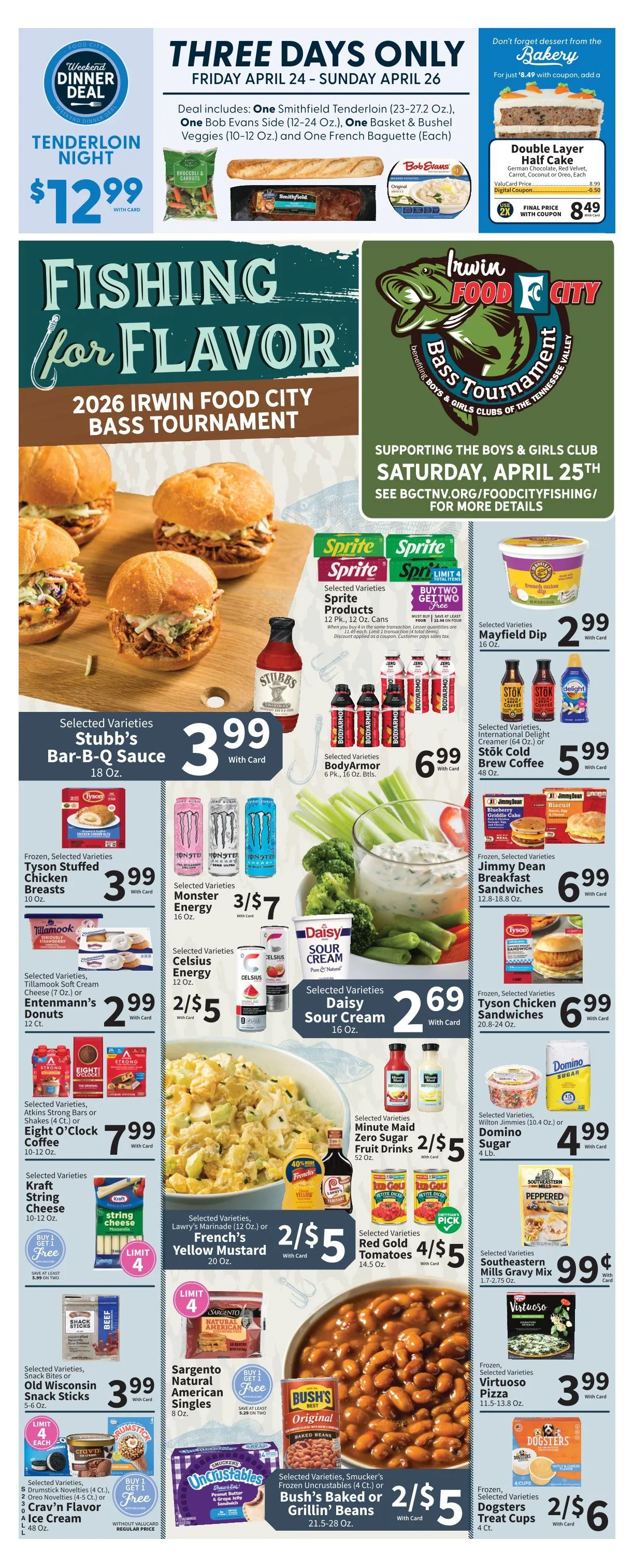 Weekly promotion Food City Sales spanning from April 22 to April 26 2026 - Page 2 for Catalogue 365