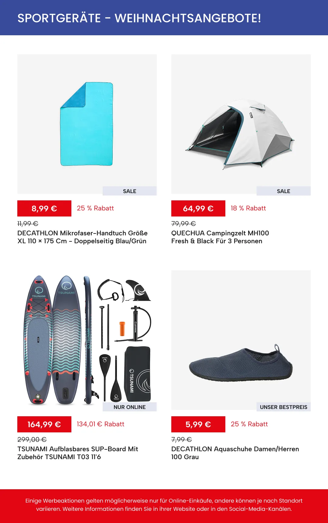  Decathlon Angebote von 12. Juni bis 26. Juni 2026 - Prospekt seite 2
