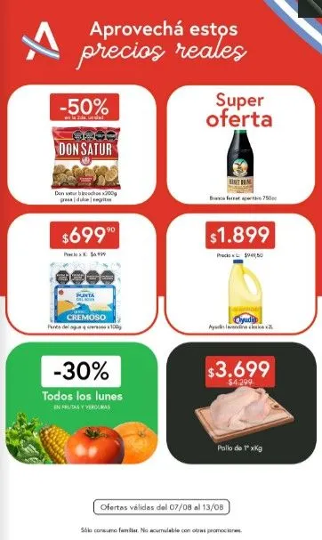 Ofertas de Ofertas El Abastecedor 11 de agosto al 14 de agosto 2025 - Página  del catálogo
