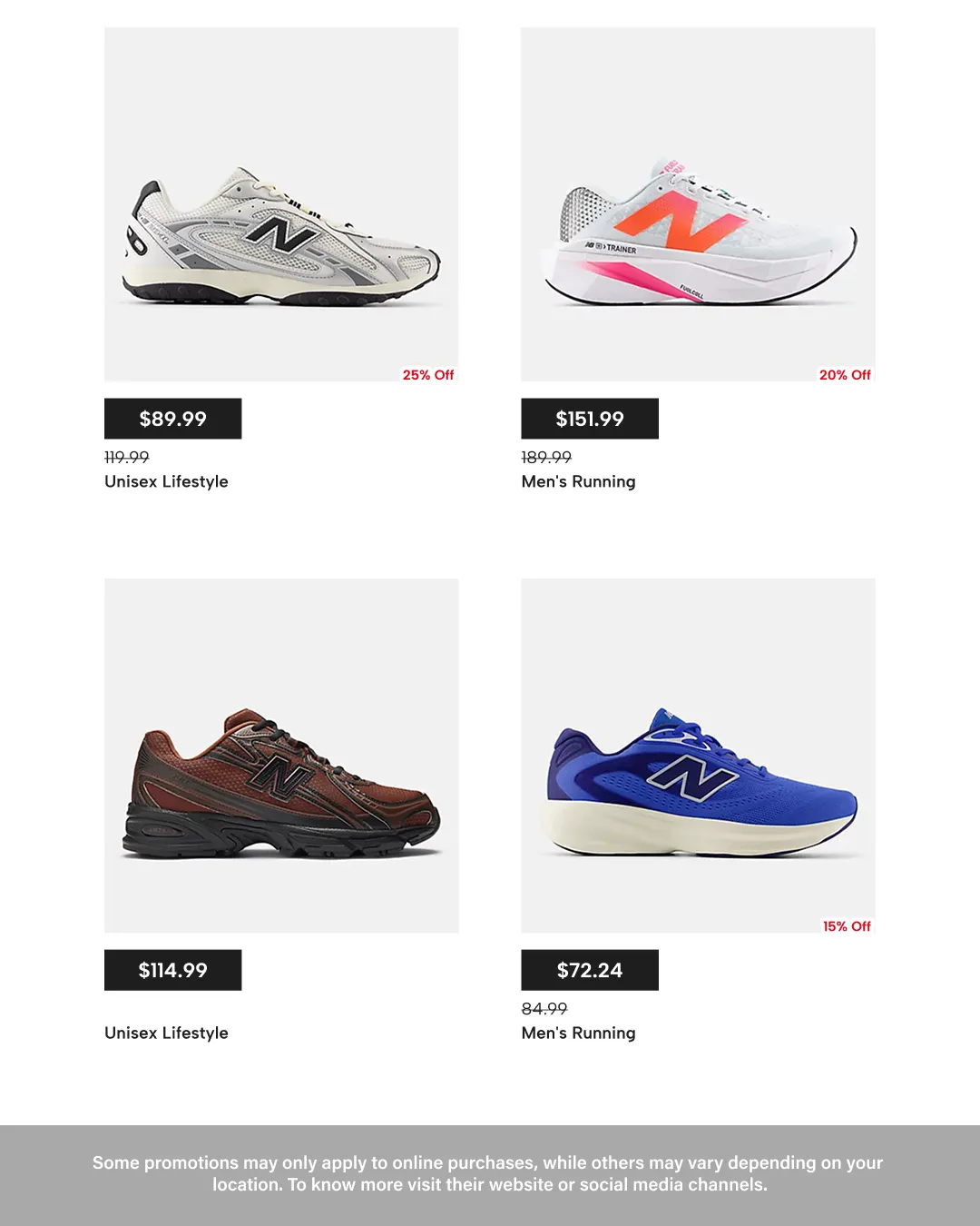 Weekly ad  New Balance Sales from March 27 to April 15 2026 - Page 2