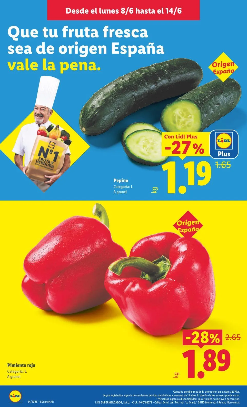 Catálogo de  Catálogos de Lidl 8 de junio al 14 de junio 2026 - Página 2