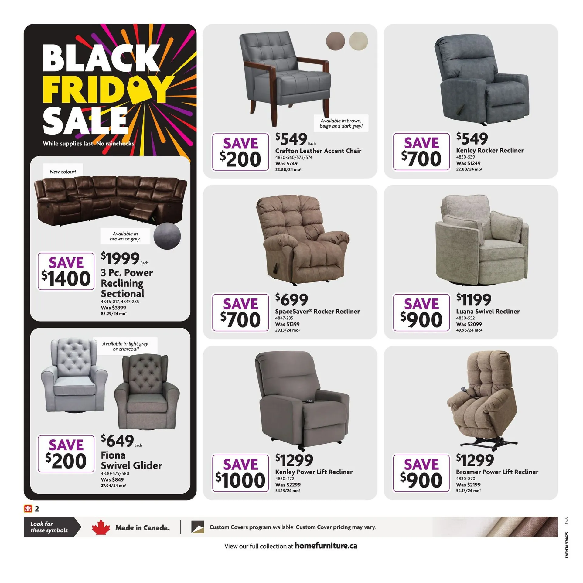 Home Hardware Sales from November 17 to November 30 2025 - flyer page 2