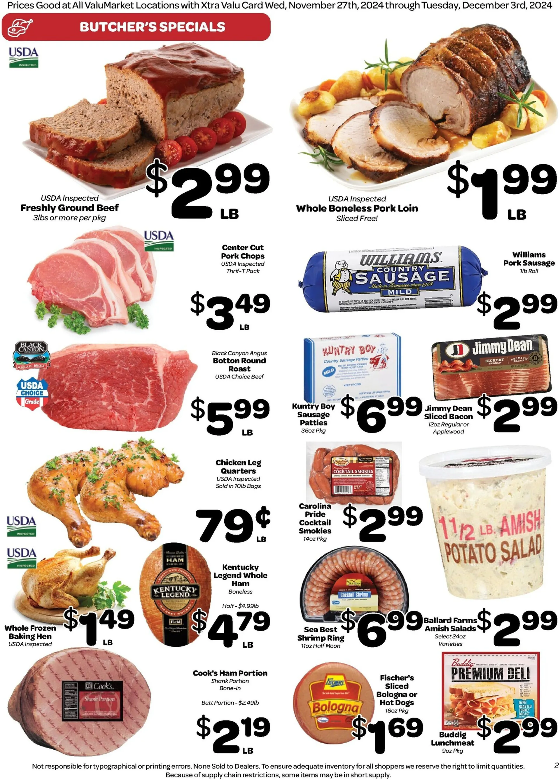 Weekly ad ValuMarket Deals from November 27 to December 3 2024 - Page 2