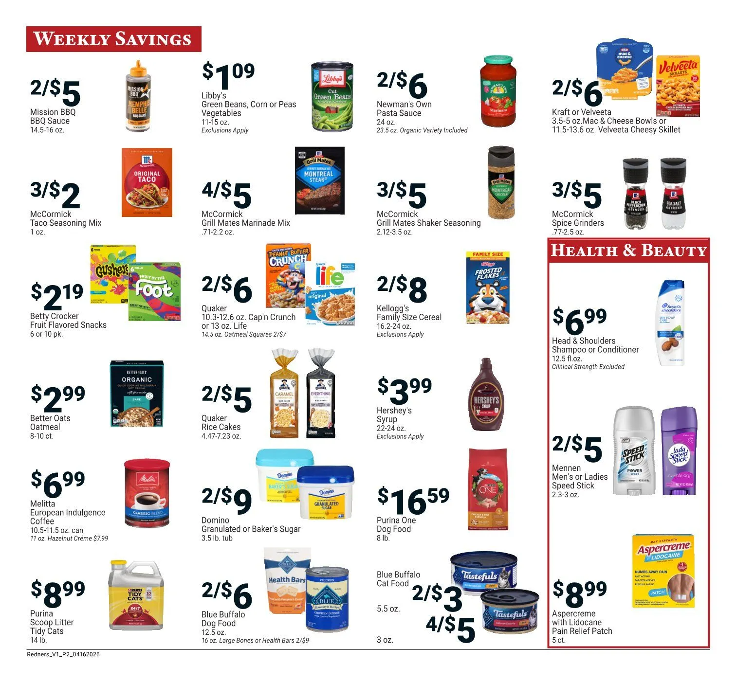 Weekly ad Redner's Market Sales from April 16 to April 22 2026 - Page 2