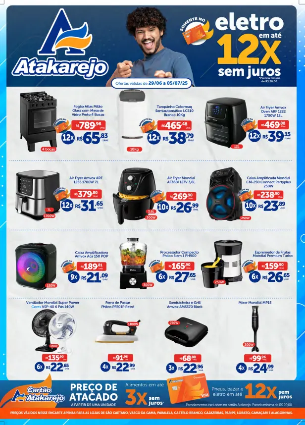 Encarte de Atakadão Atakarejo Ofertas 30 de junho até 5 de julho 2025 - Pagina 1