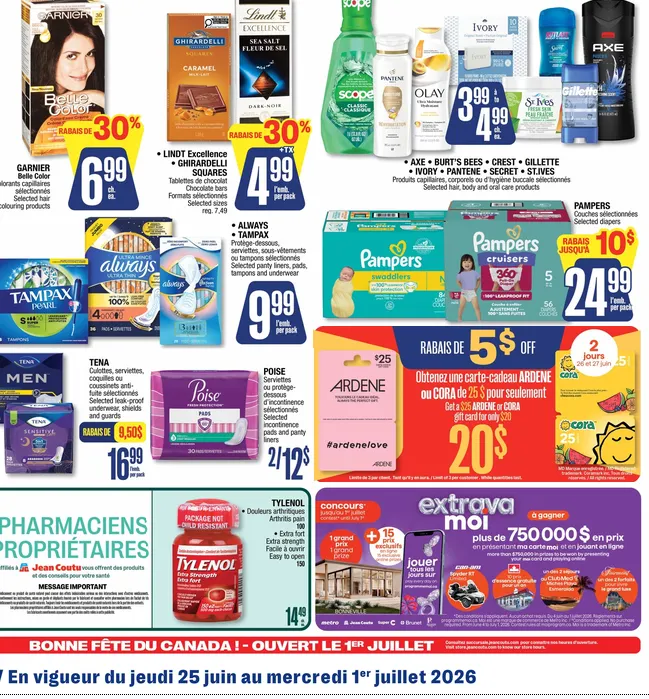 Jean Coutu Sales from June 25 to July 1 2026 - flyer page 2