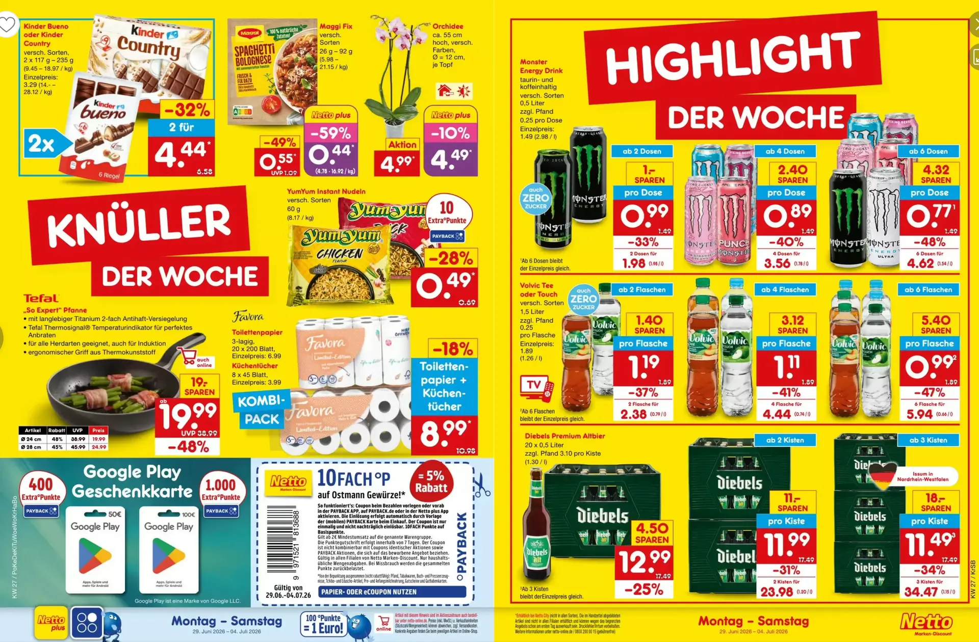 Netto Marken-Discount folders van 29 juni tot 4 juli 2026 - Folder pagina 2