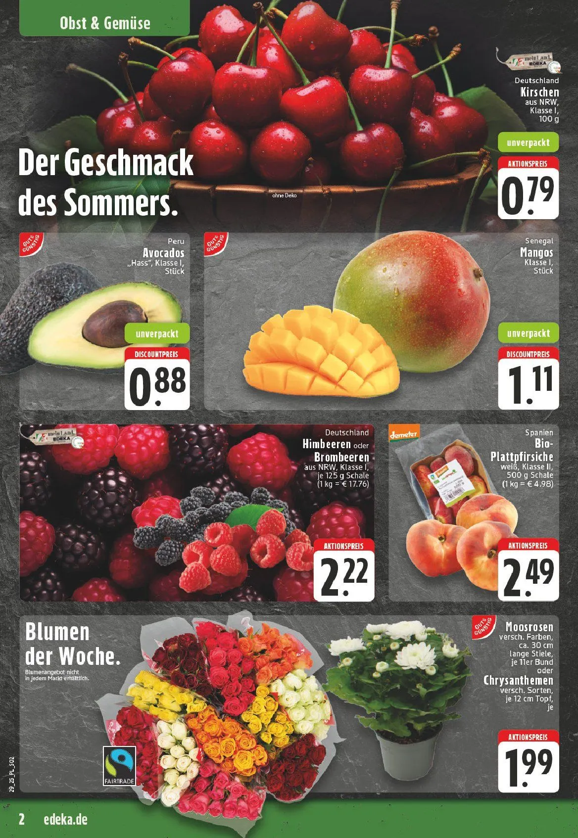 Edeka Prospekte - Aktuelle Angebote von 13. Juli bis 18. Juli 2025 - Prospekt seite 2