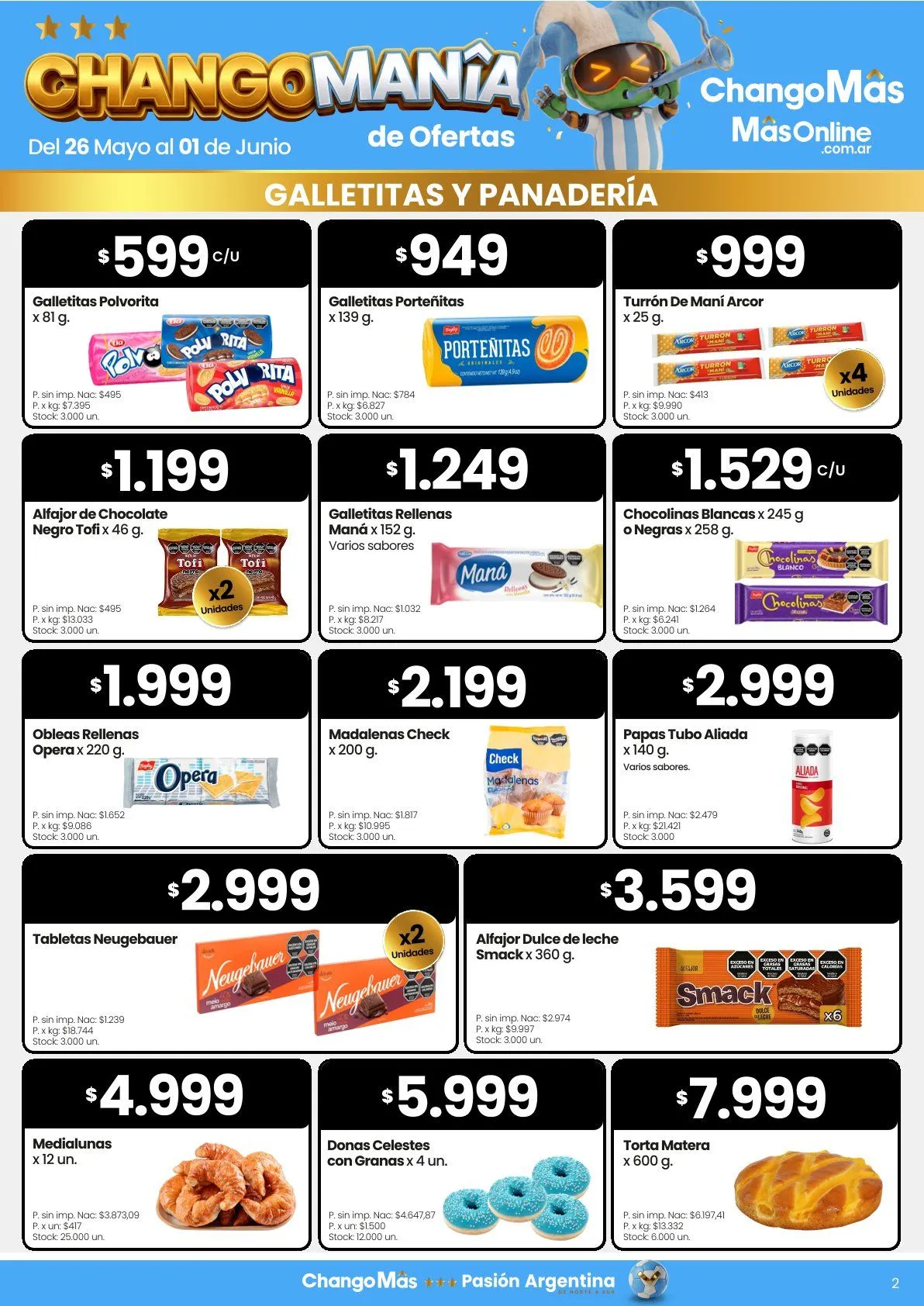 Ofertas de Changomas Ofertas 26 de mayo al 1 de junio 2026 - Página 2 del catálogo