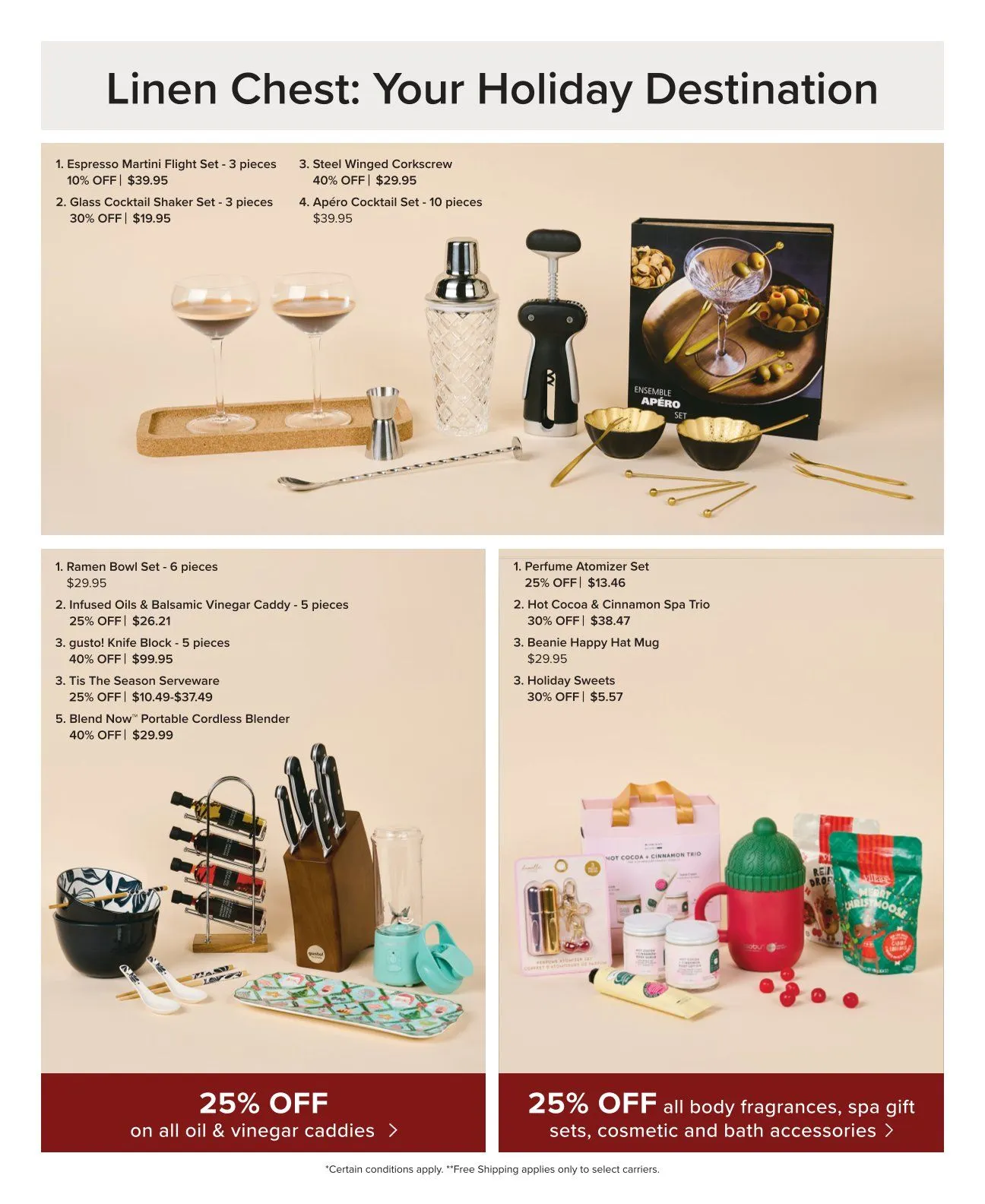 Linen Chest from December 22 to December 31 2025 - flyer page 2