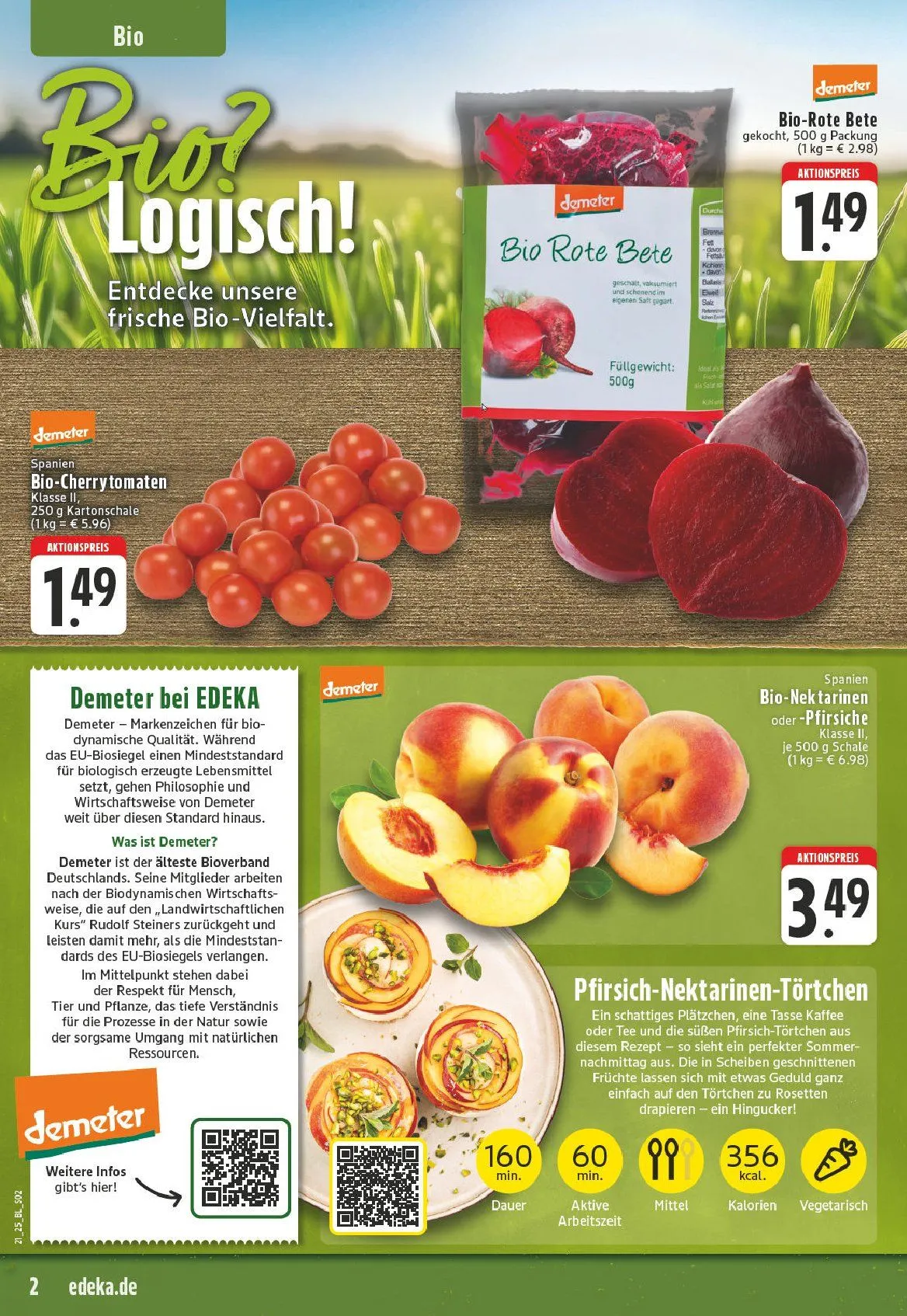 Edeka Prospekt von 19. Mai bis 24. Mai 2025 - Prospekt seite 2