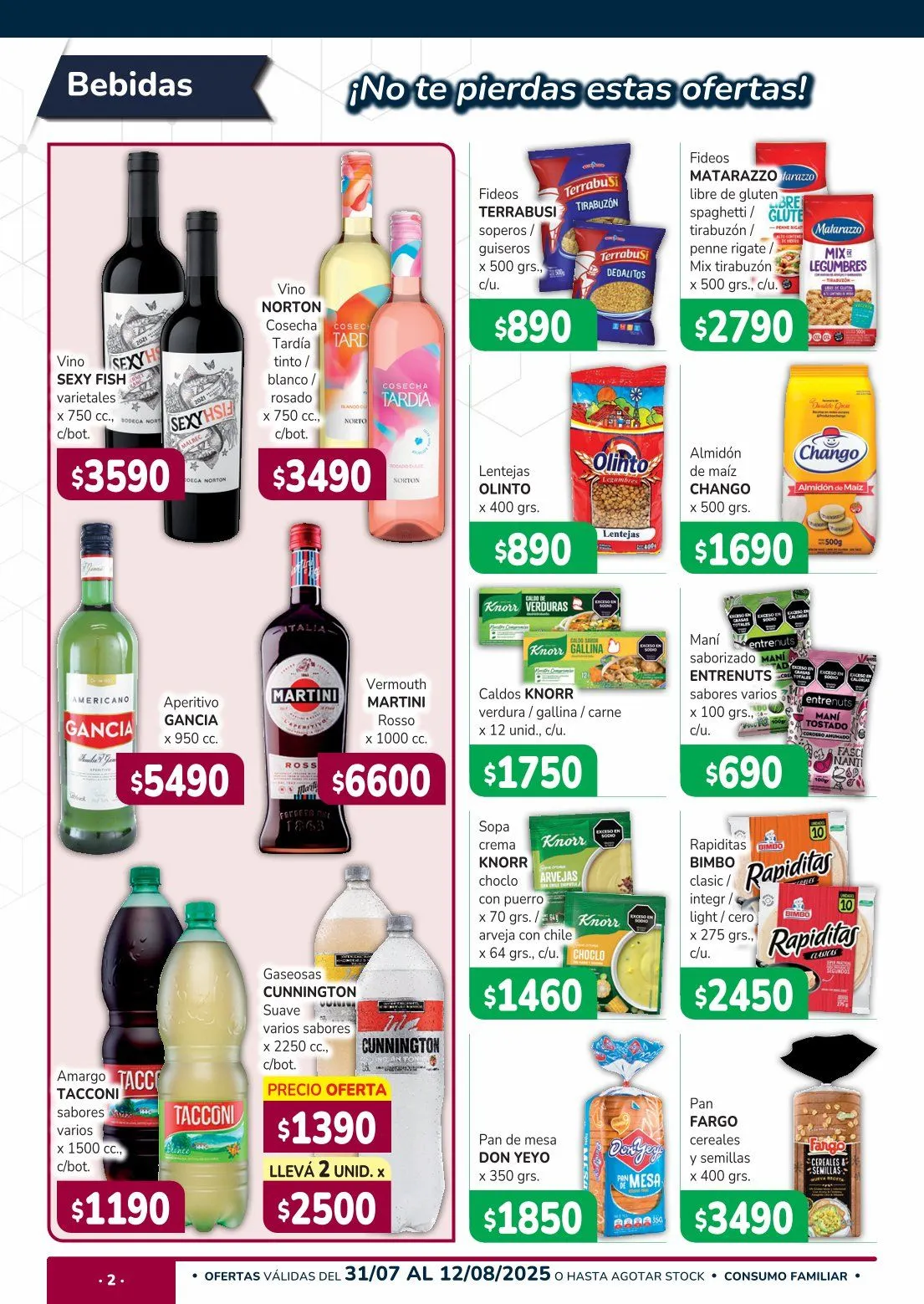 Ofertas de Ofertas Único Supermercados 30 de julio al 15 de agosto 2025 - Página 2 del catálogo