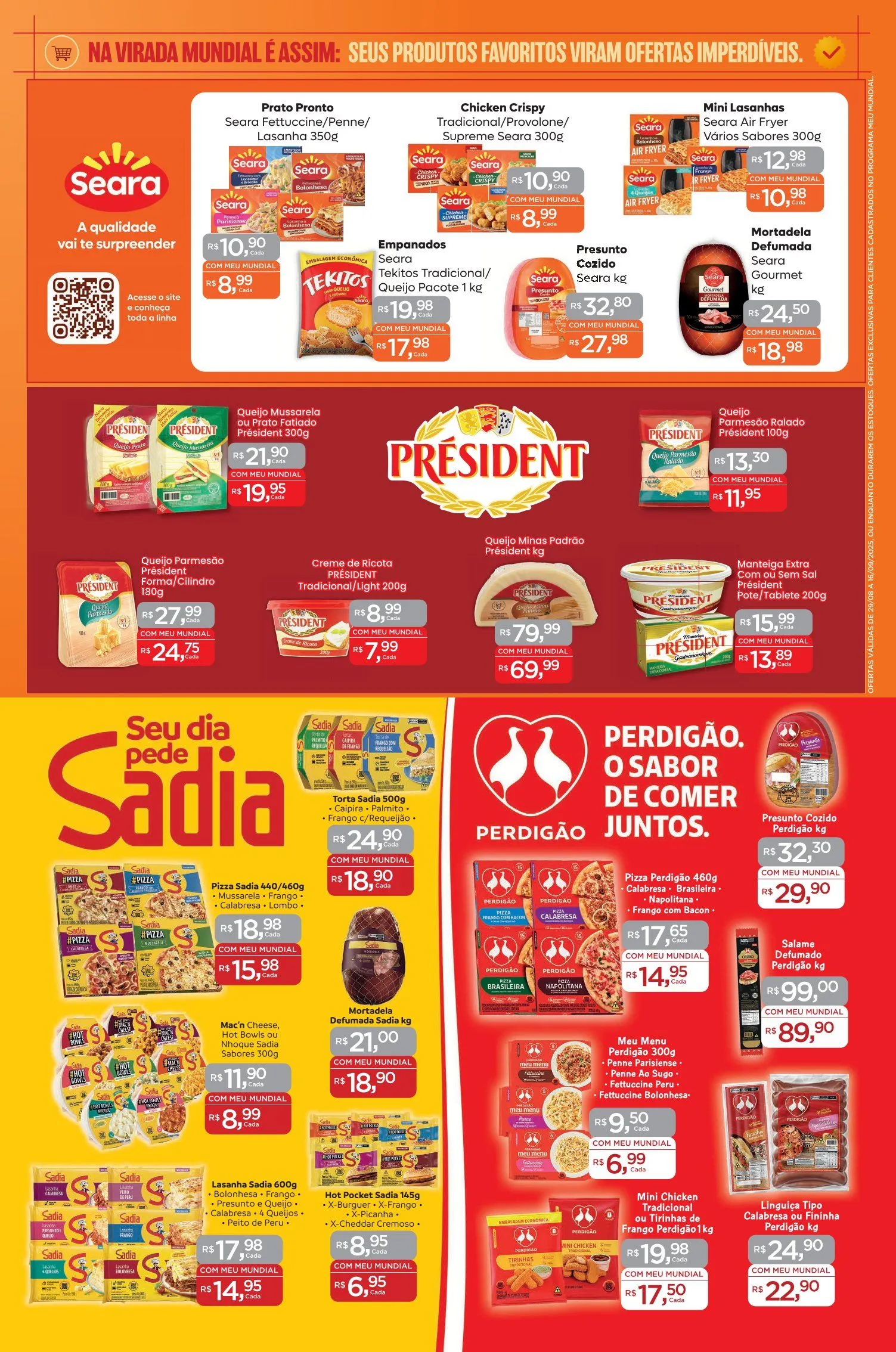 Encarte de Folhetos Supermercados Mundial 29 de agosto até 16 de setembro 2025 - Pagina 13