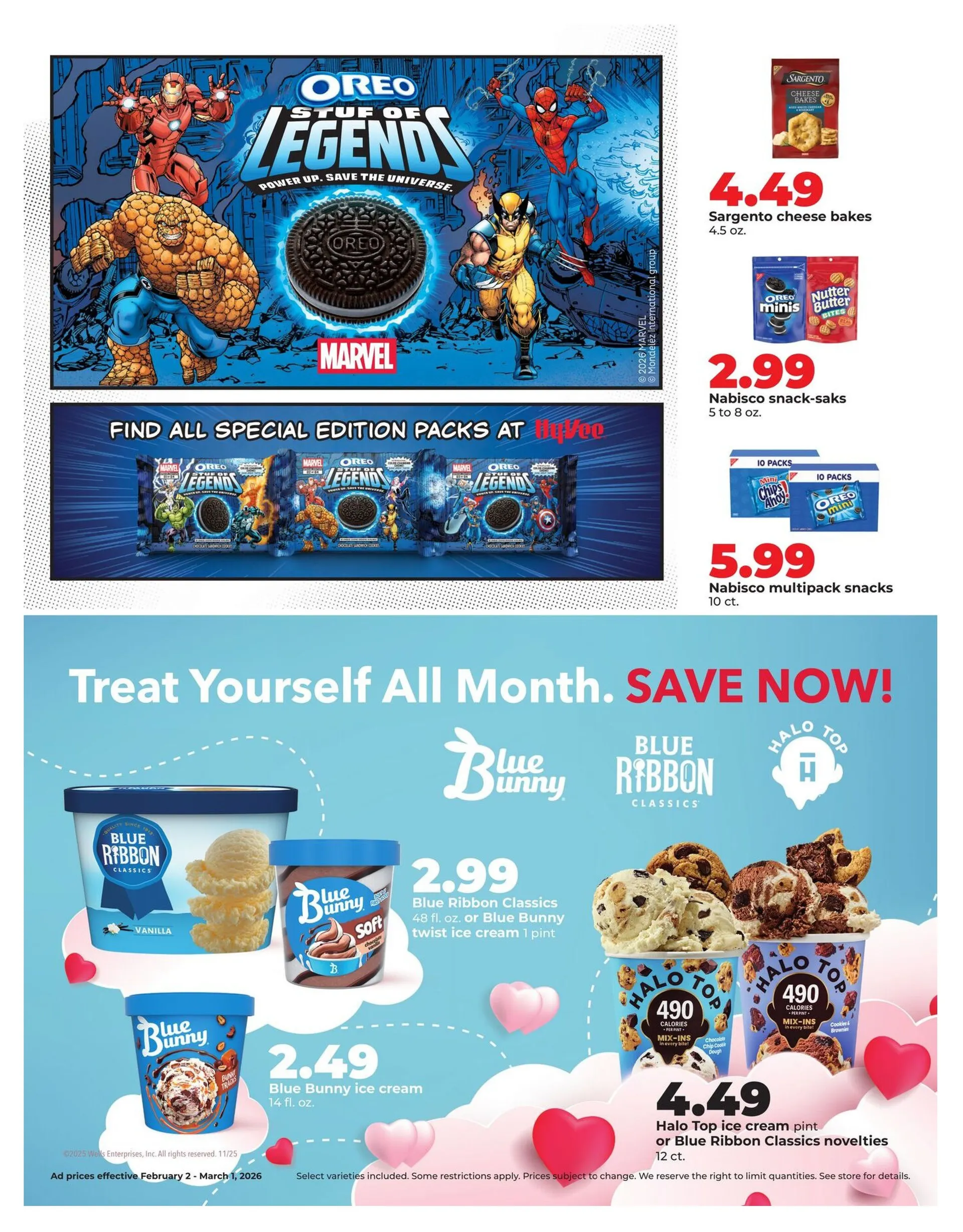 Weekly ad HyVee Sales from February 2 to March 1 2026 - Page 2