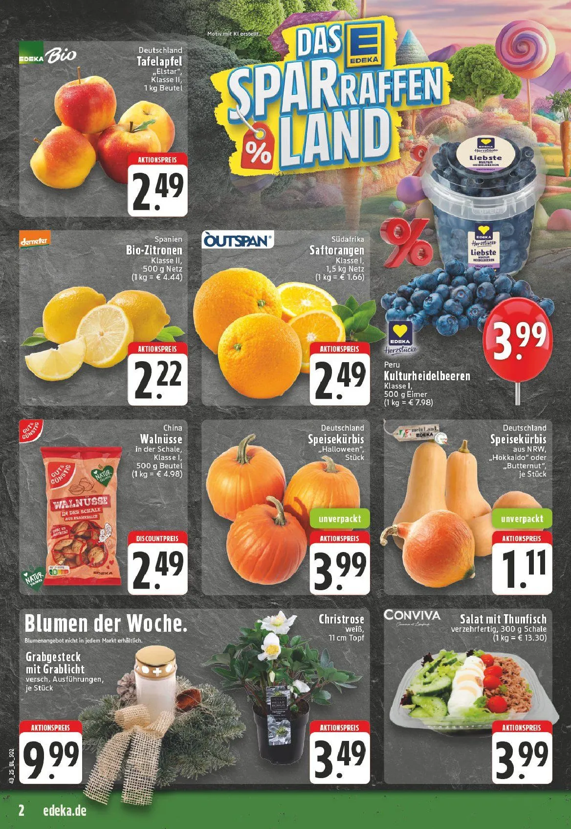 Edeka Angebote von 18. Oktober bis 25. Oktober 2025 - Prospekt seite 2