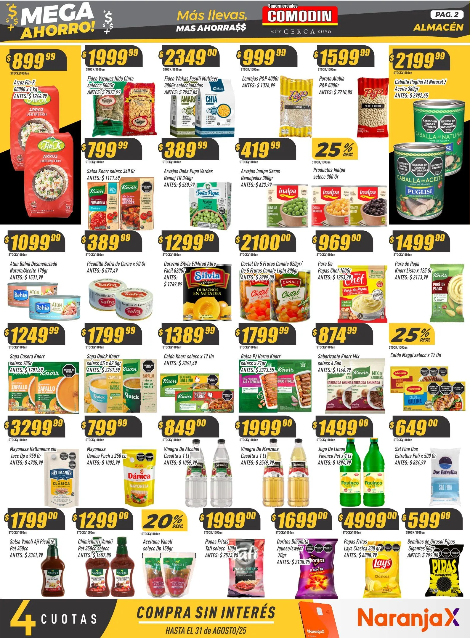 Ofertas de Ofertas Supermercados Comodín 3 de julio al 10 de julio 2025 - Página 2 del catálogo