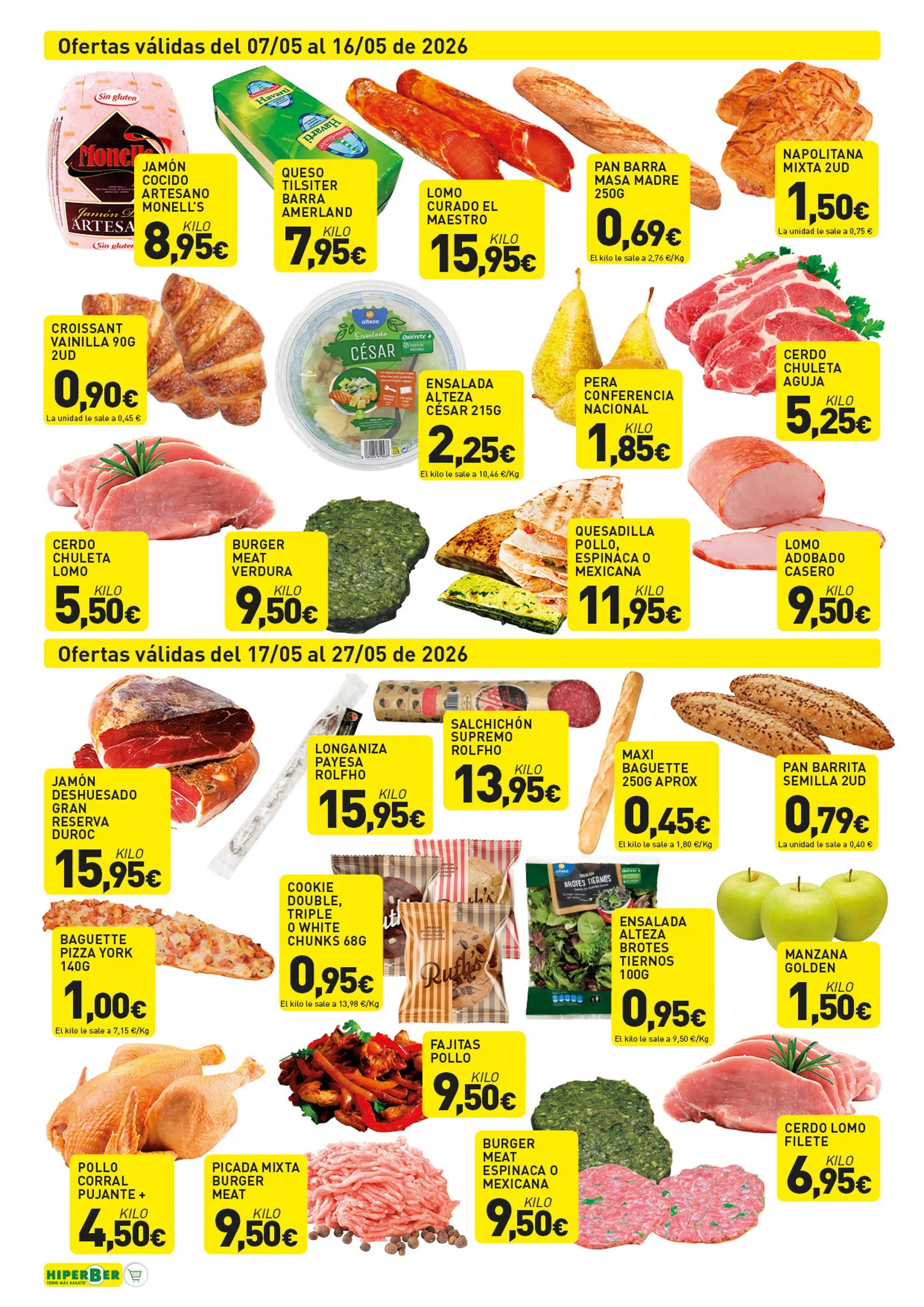 Catálogo de  ofertas de Hiperber 7 de mayo al 27 de mayo 2026 - Página 2