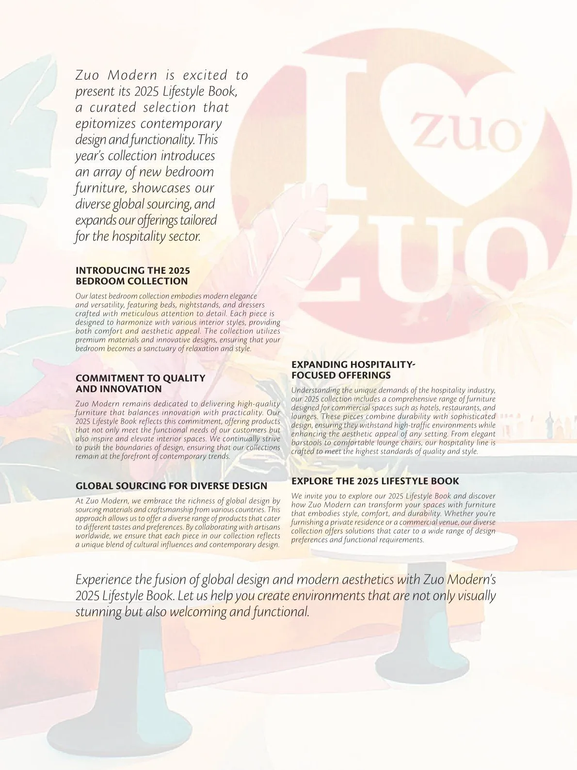 Weekly ad Zuo Modern 2025 Catalog from January 1 to December 31 2025 - Page 2