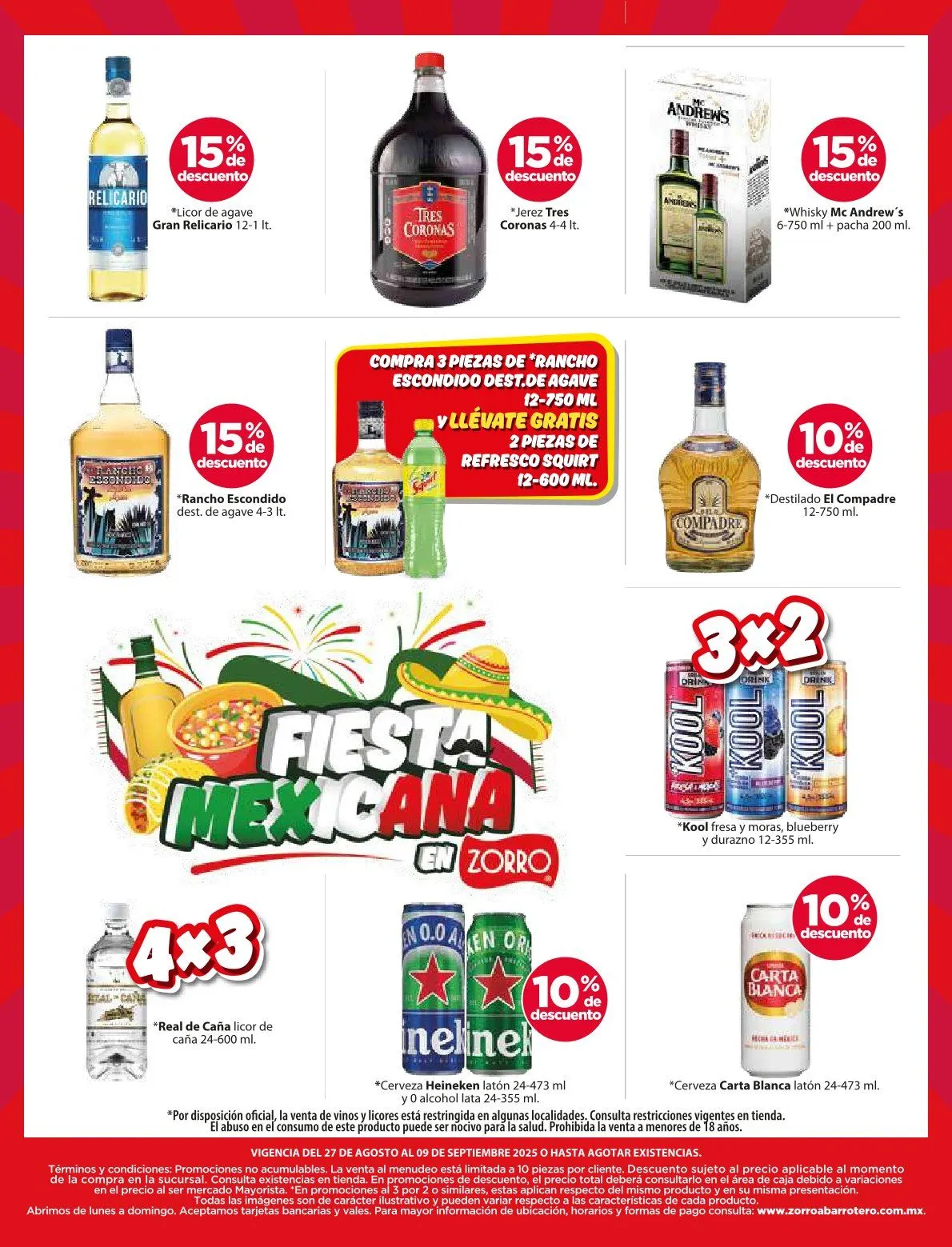 Catálogo de Zorro Ofertas 27 de agosto al 9 de septiembre 2025 - Pagina 2