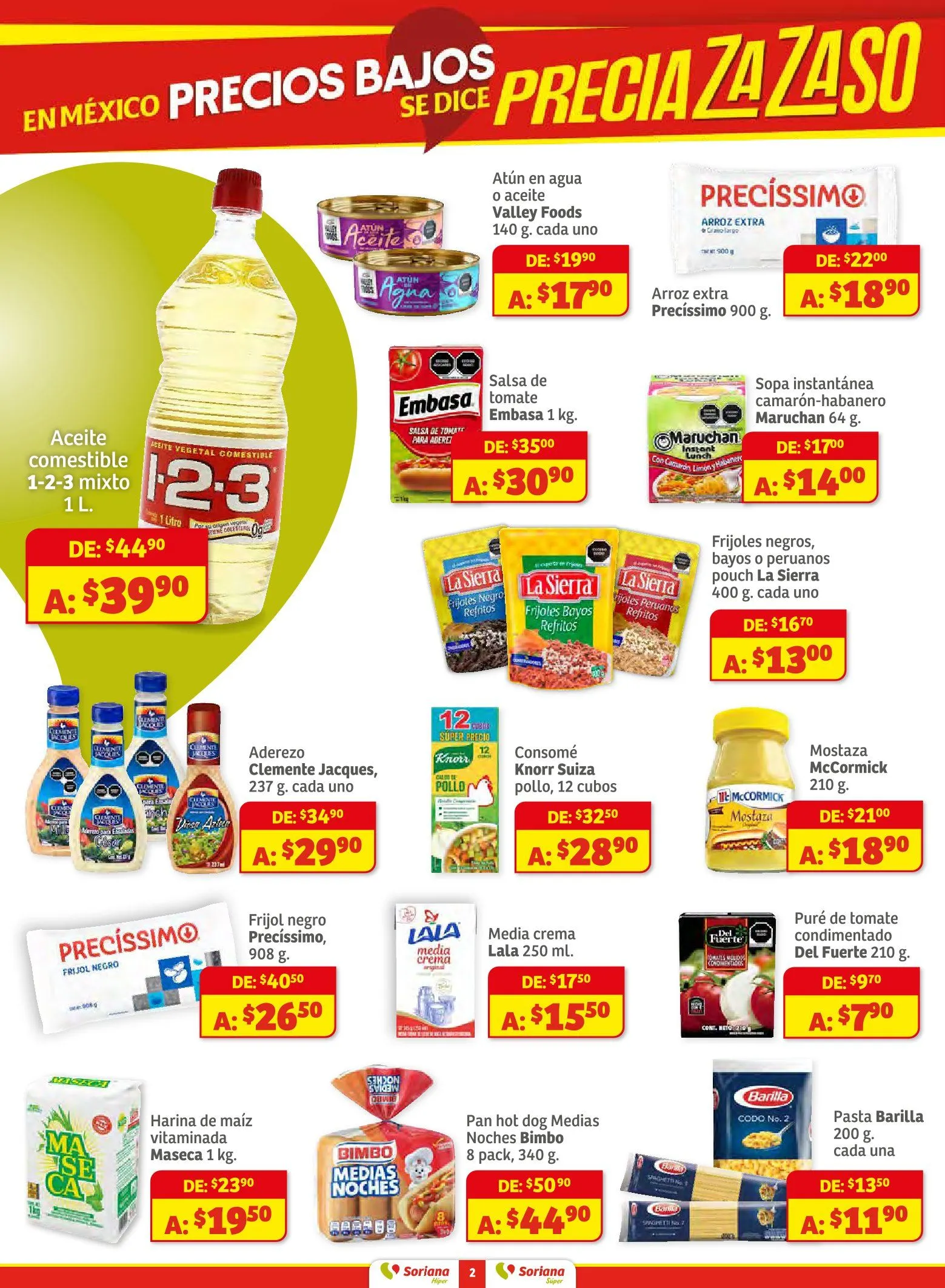 Catálogo de Soriana Ofertas 28 de agosto al 10 de septiembre 2025 - Pagina 2